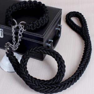 Newly Launched Dog collar with Leash Black Edition and more