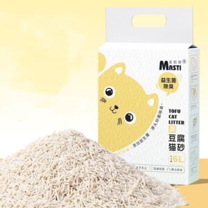 Plant Tofu Cat Litter 6L Probiotics Deodorant Sand